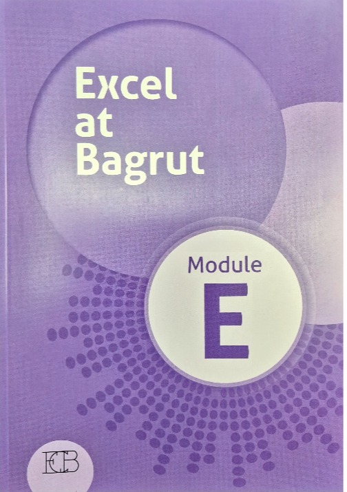EXCEL AT BAGRUT E