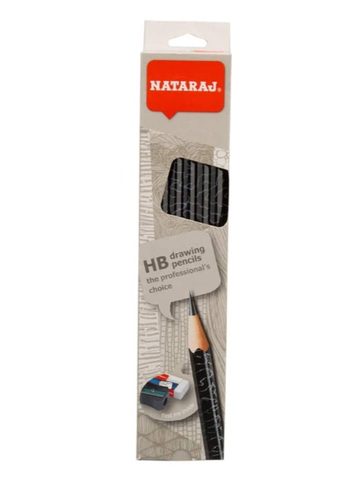 NATARAJ עפרון שרטוט HB 12 יח