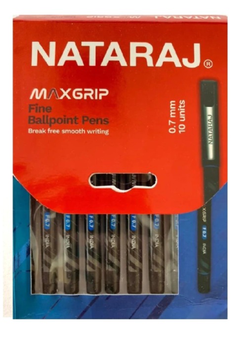 NATARAJ MAXGRIP 0.7 BLACK X10