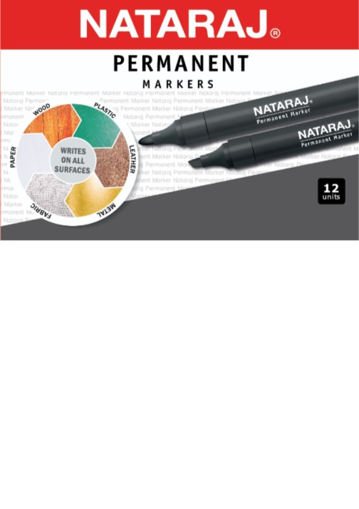 NATARAJ טוש 2-5 ממ שחור