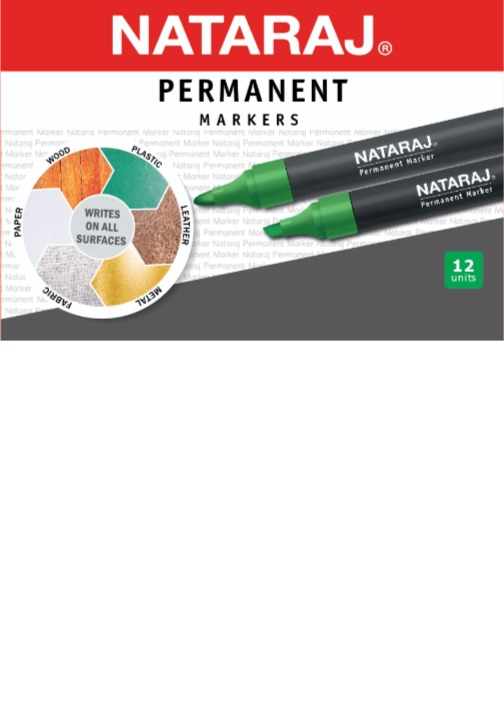 NATARAJ טוש 2-5 ממ ירוק