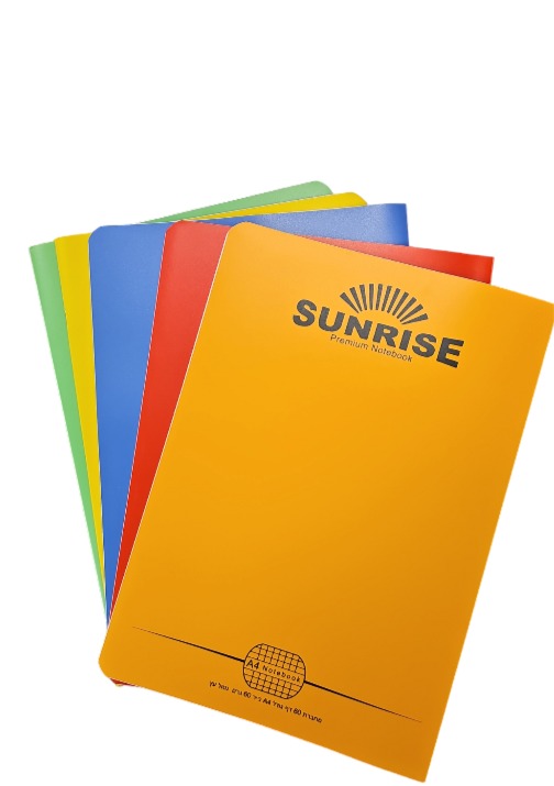 סנרייז מחברת מעבדה 60 דף כריכה פלסטיק חשבון