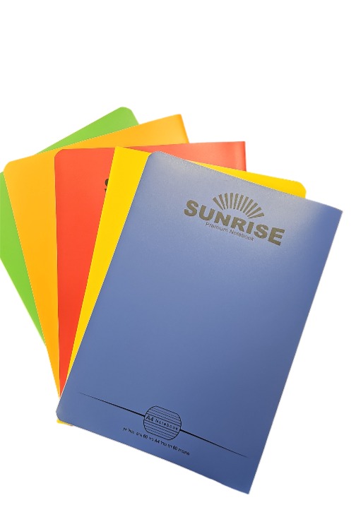 סנרייז מחברת מעבדה 60 דף כריכה פלסטיק עברית