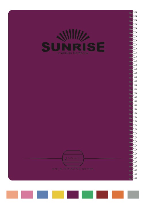 A5 סנרייז מח' ספירל 3 נושא שורה