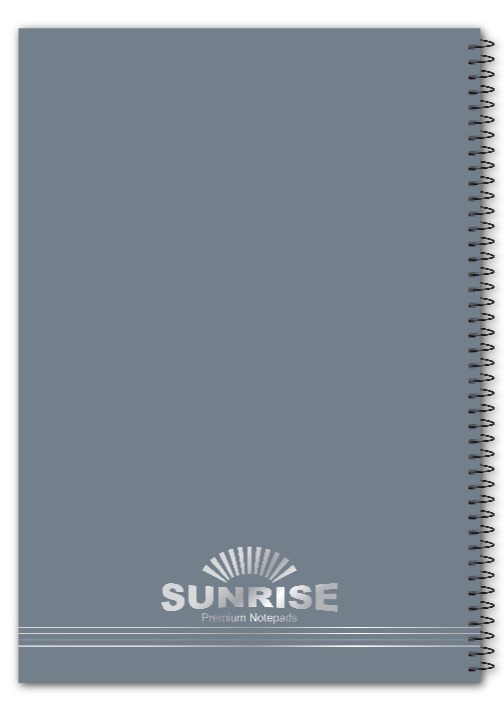 A4 סנרייז מח' ספירל צדדי משרדי שורה