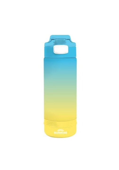 סנרייז בקבוק טריטן 750 מ"ל עם פקק סגור כחול צהוב