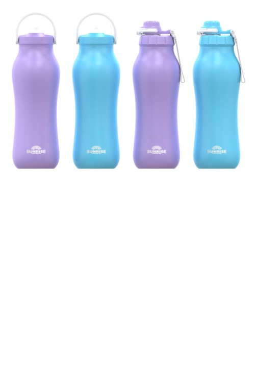 סנרייז בקבוק תרמי 1200 מ"מ במארז עם שני פקקים