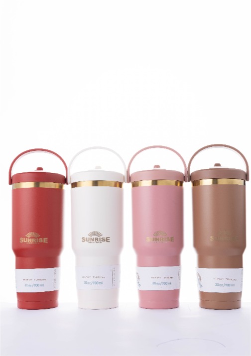 סנרייז ספל למשקים קרים GOLD EDITION 30OZ