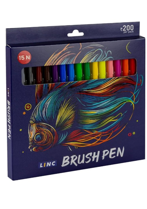 LINC BRUSH PEN צבעים 15