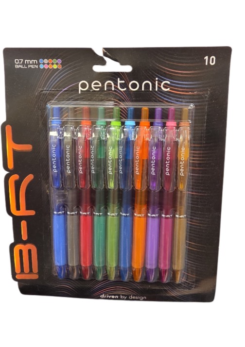 10 צבעים בבלסטר PENTONIC BRT