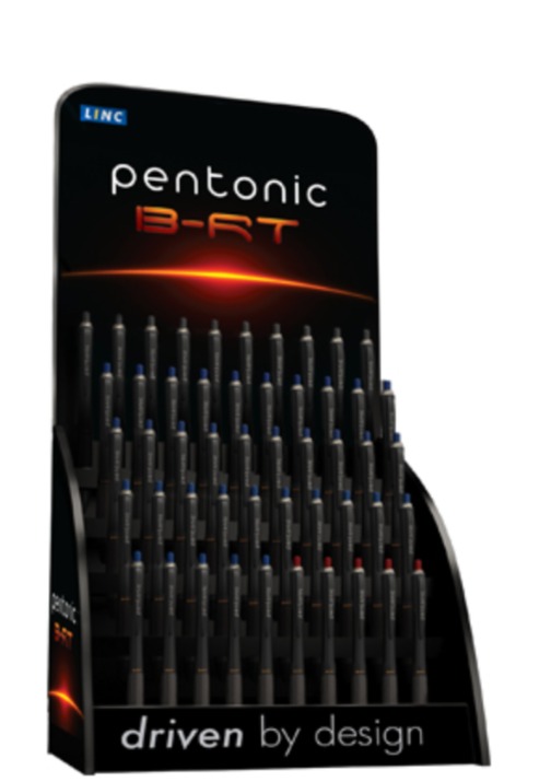 PENTONIC BRT מעמד 100 עט מעורב (70כחול 20שחור 10אדום)  0.7