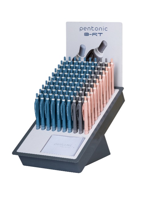 PENTONIC BRT PASTEL מעמד 100 עט מעורב  0.7