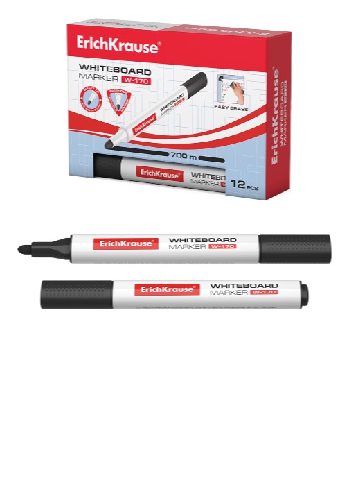 עט לוח לבן W-170 שחור