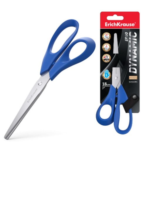 מספריים 18 ס"מ יד שמאל בבליסטר