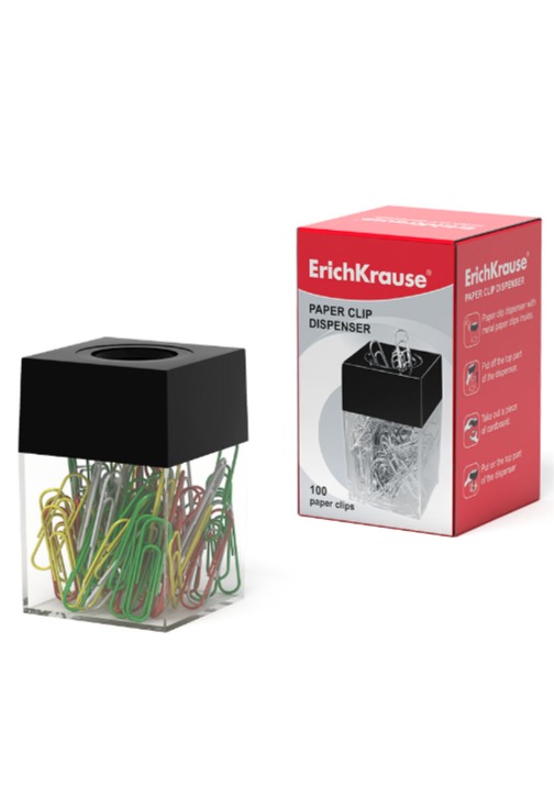 מעמד מגניטי עם 100 מהדקים צבעוניים