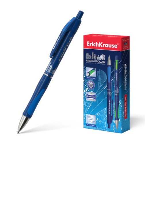 עט מיגאפוליס כחול