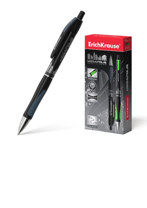 עט מיגאפוליס שחור