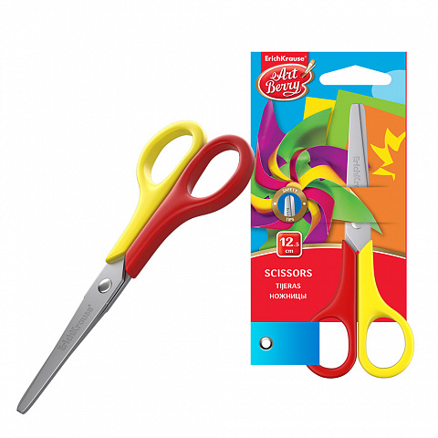 מספריים 12.5 ס"מ ANIMALS בבליסטר