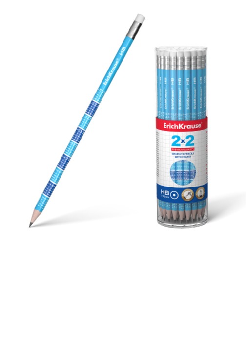 עפרון עגול עם טבלה כפל