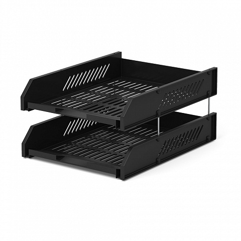 מחסנית נייר 2 תאים שחור