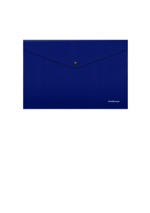 תיק הגשה A4 עם כפתור DIAMOND BLUE מעורב צבעים