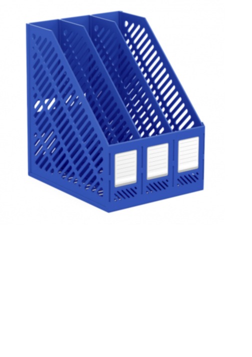 משולש קטלוגי 3 תאים כחול