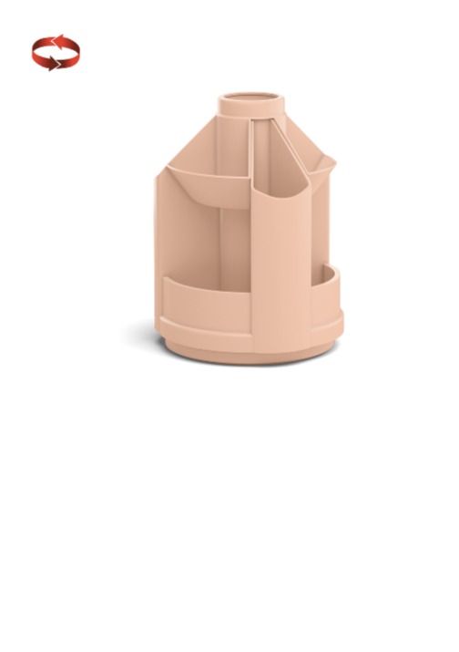 מעמד עטים MINI DESK POWDER מעורב צבעים