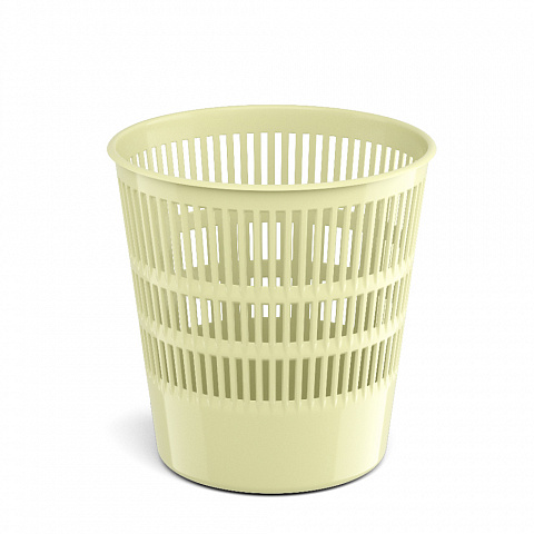פח לנייר 12 לטר קלסיק פסטל צהוב