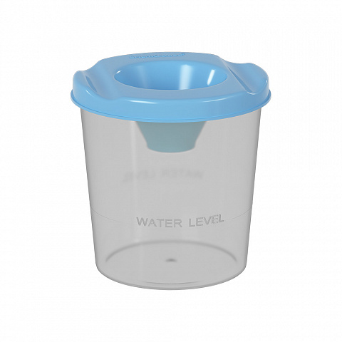 כוס למברשת כחול