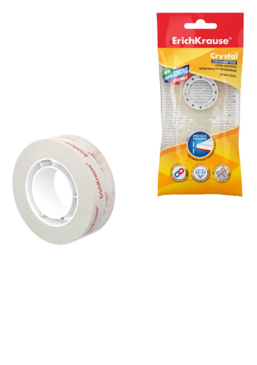 סרט הדבקה 18 ממ בבליסטר 2 יח'