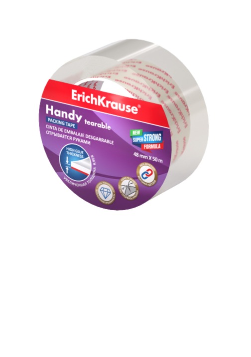 סרט הדבקה 48ממ*50 מ נחתך ביד