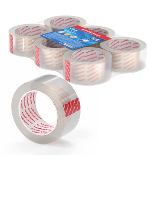 סרט הדבקה 48ממ*50 מ שקוף