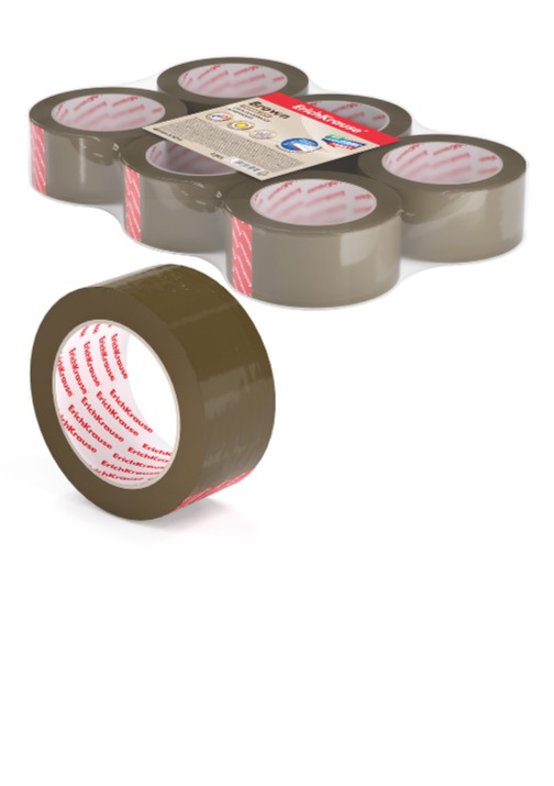 סרט הדבקה 48ממ*50 מ חום