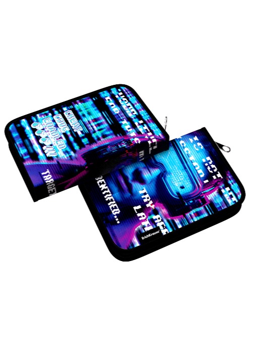 קלמר בצורה של ספר 135x205x30mm CYBER GAME