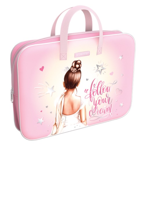 תיק אומנות A4+ בד POINTES