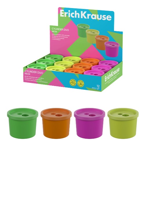 מחדד CYLINDER DUO NEON