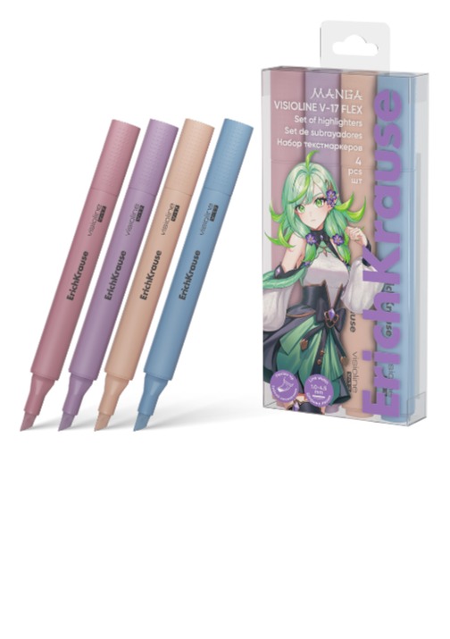 מדגיש V-17 MANGA מארז 4 יח