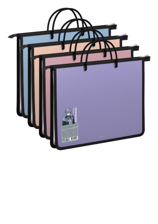 תיק אומנות עם רוכסן A4 MANGA עם ידית