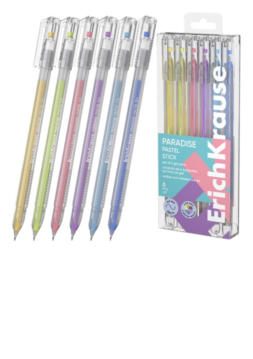 מארז 6 עטים גיל PASTEL 0.6