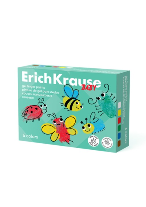 צבעי ידיים 6 צבעים 35 מ"ל