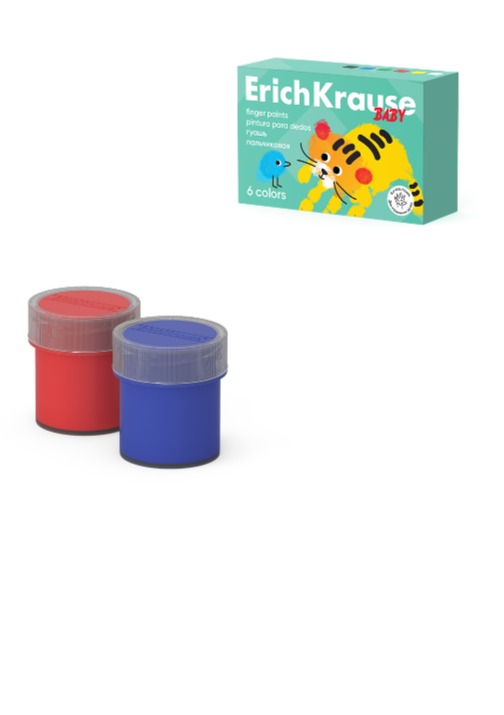 גואש לידיים 6 צבעים 20 מ"ל