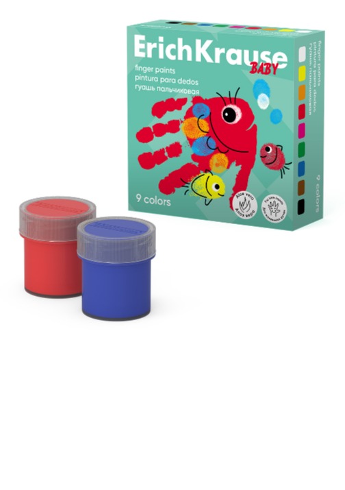 גואש לידיים 9 צבעים 20 מ"ל