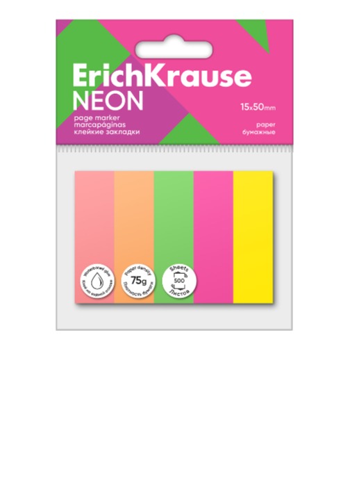 פתקים נדבקים 5 צבעים