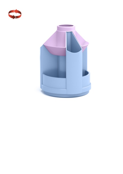 מעמד עטים MINI DESK כחול