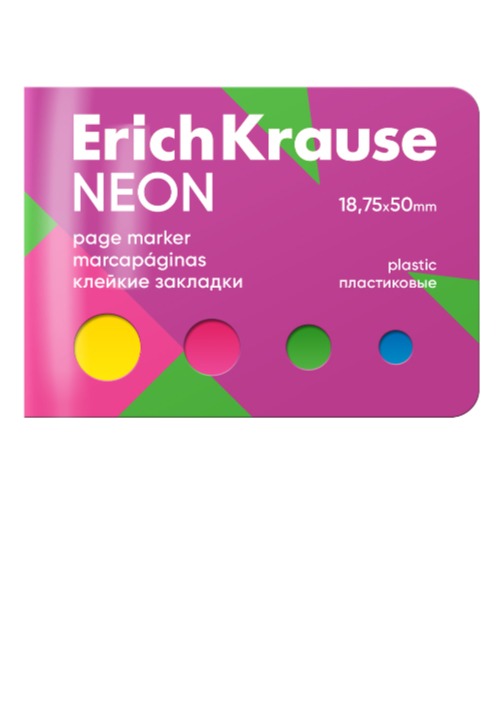 פתקים נדבקים 4 צבעים באריזה קרטון