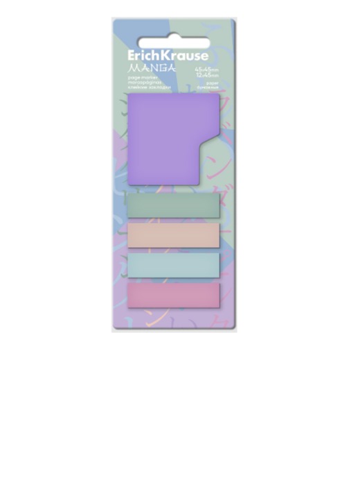 פתקים נדבקים 5 צבעים MANGA