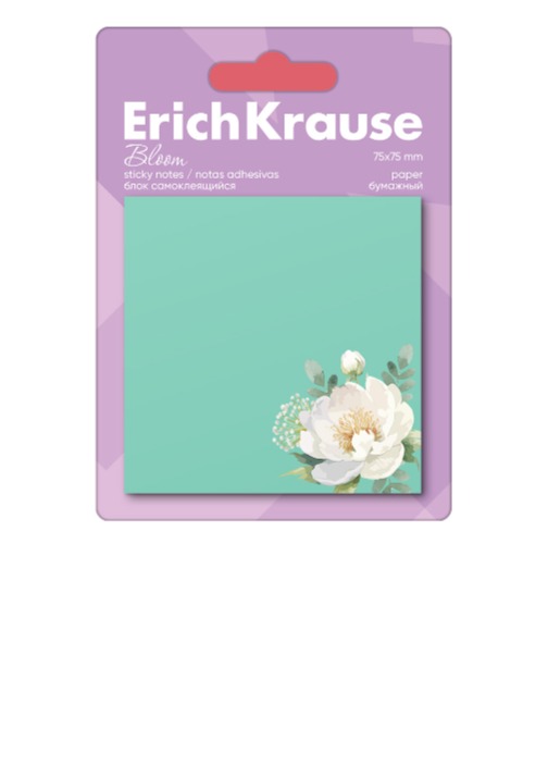 פתקים נדבקים ירוק  PASTEL BLOOM 7.5*7.5