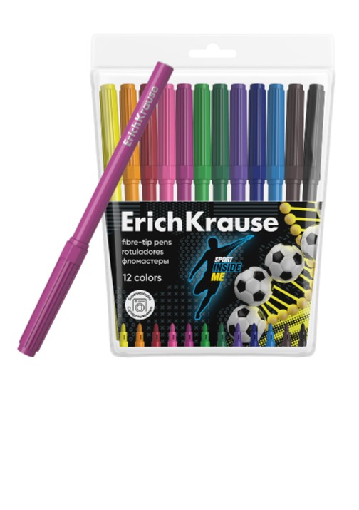 טוש לילדים 12 צבע SPORT DNA