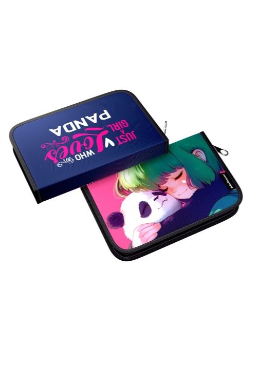 קלמר בצורה של ספר PANDA HUGS