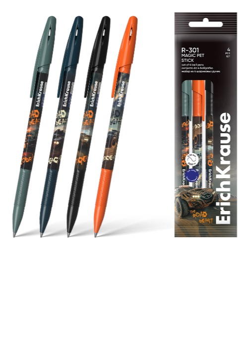 סט 4 עטים R301 ROAD BEAST